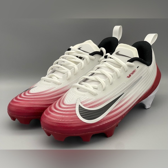 Nike Vapor Speed 3 TB Red White Football Cleats HM8849-102 Men's Size 8 NEW - Picture 1 of 9